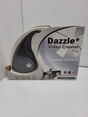 Dazzle Video Creator Plus Convert & Enhance Software Included. New In Box.