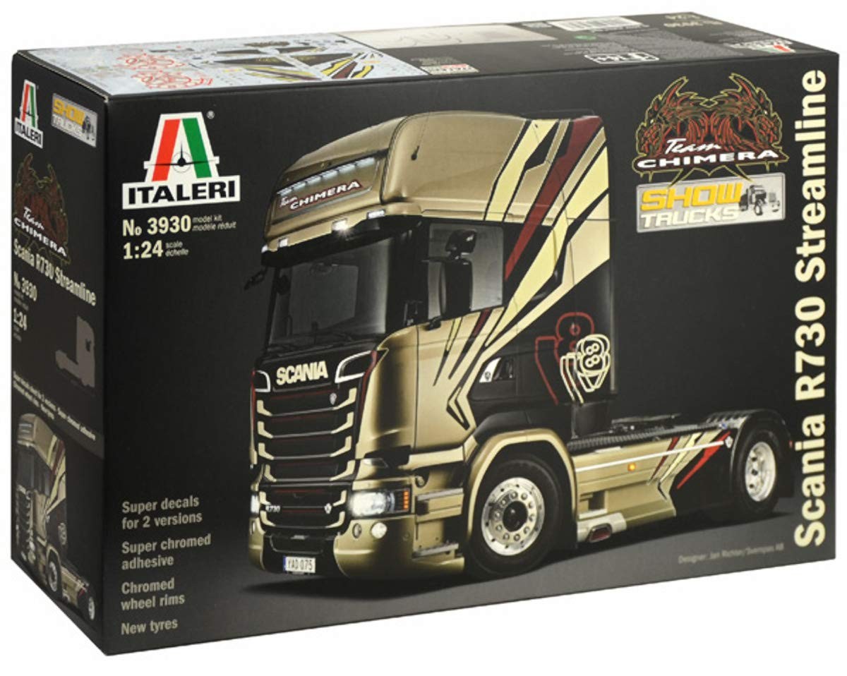 Italeri 3930 510003930 1:24 Scania R730 Обтекаемая Химера