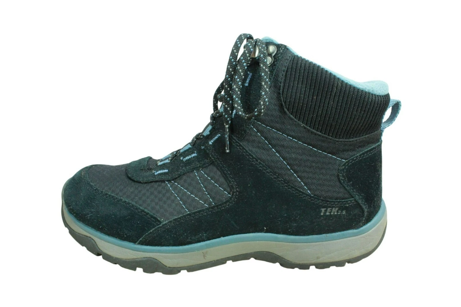 LL Bean Snow Sneaker 5 Black Stain-Resistant Suede Waterproof Winter Boots 9.5 M