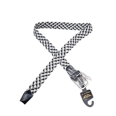 Sophos Belt Mens Medium Gray Woven Braided Belt Sophos Collection *NWT*
