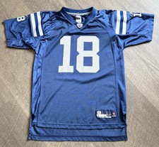Reebok NFL Indianapolis Colts Peyton Manning 18 Football Jersey XL 18-20 Youth