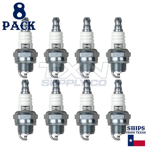 8 Pack Champion Spark Plug - For 20PS Husqvarna Chainsaw - Picture 2 of 3