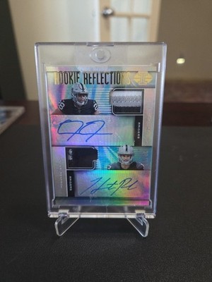Panini Illusions Josh Jacobs And Hunter Renfrow RPA Auto Jersey RC /50 SSP