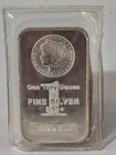 1 oz. Highland Mint Silver Bar - Morgan Dollar Design .999+ Fine