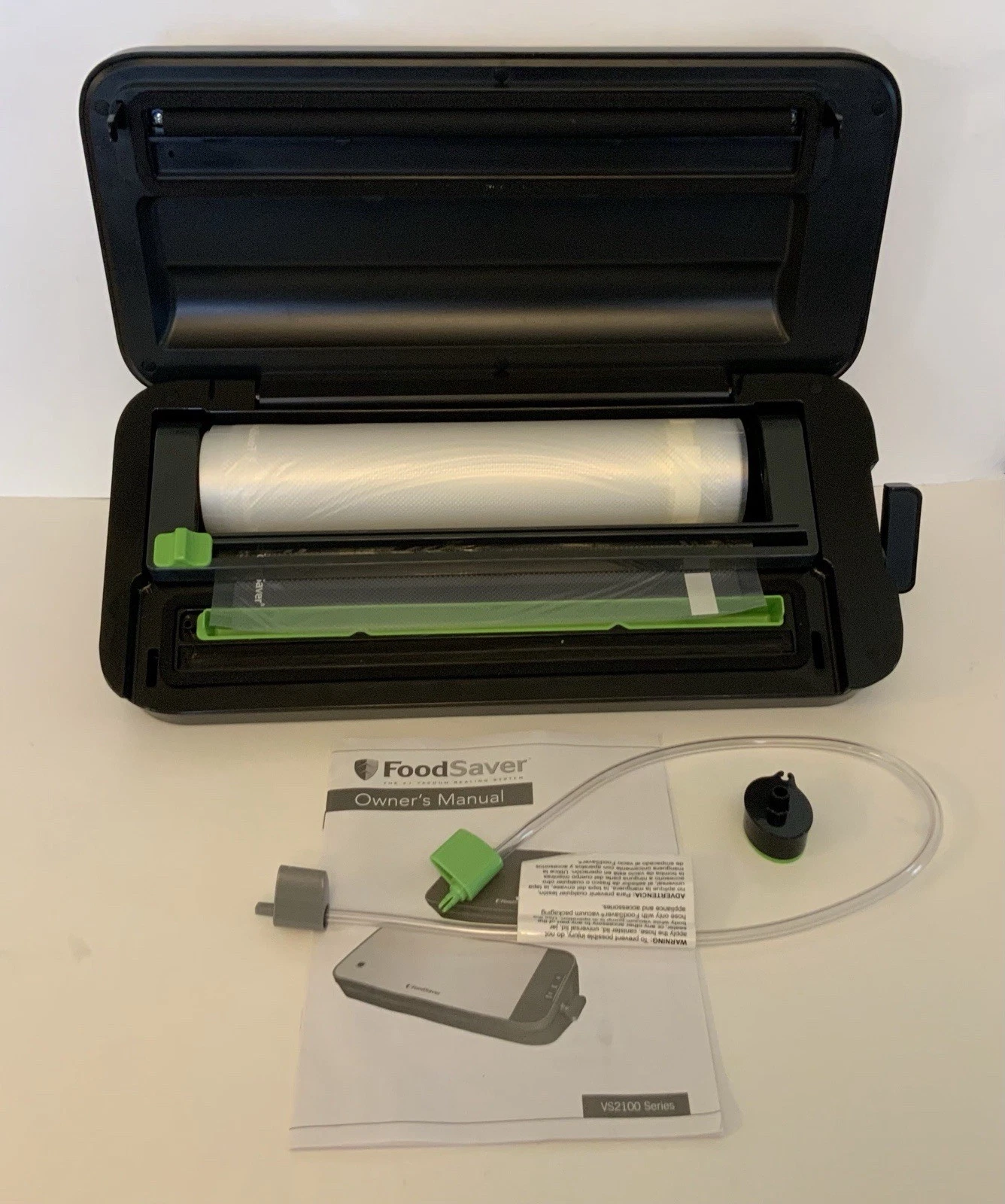 Foodsaver VS2120 Vacuum Sealer Sealing System For Food - Black/Silver With Bags
Opens in a new windo