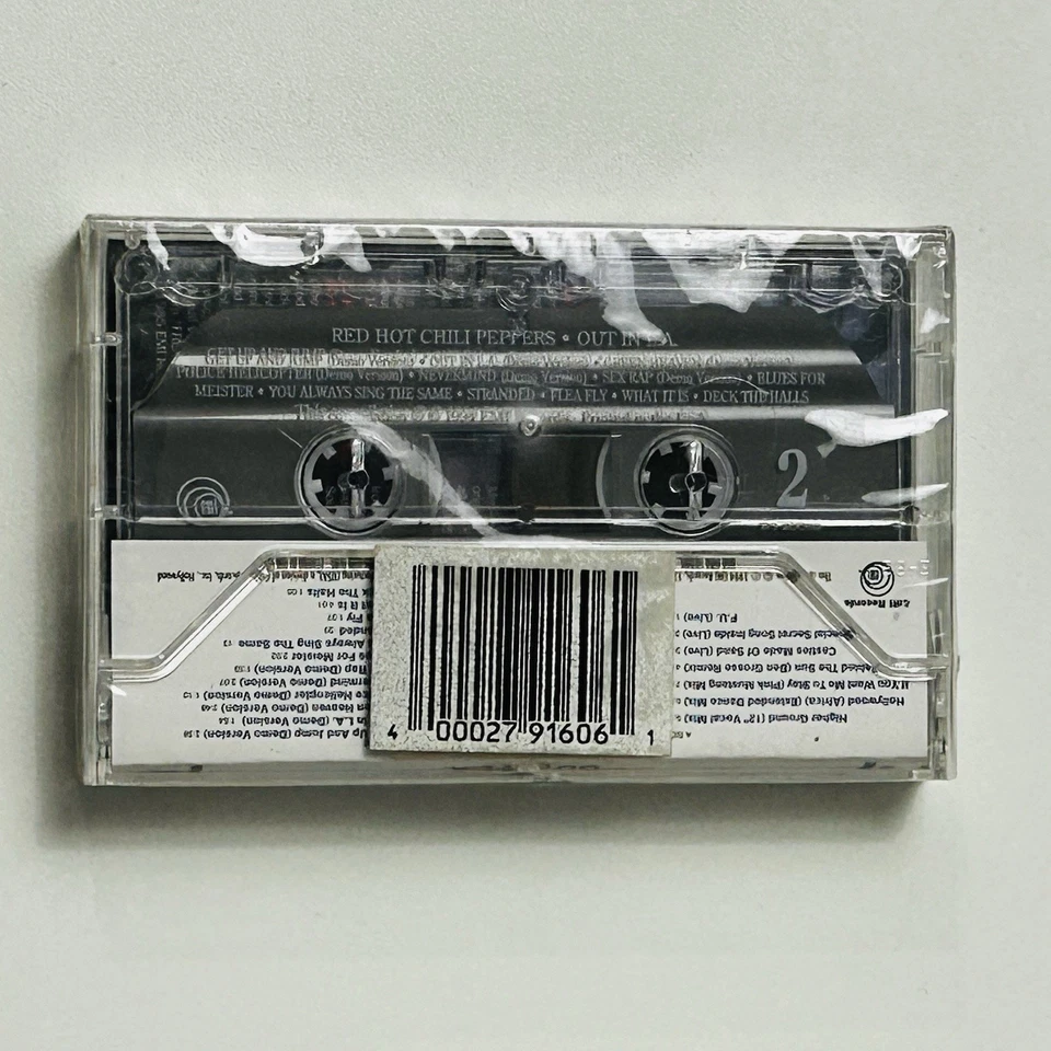Red Hot Chili Peppers Out in L.A. Cassette Tape SEALED w Hype Sticker USA NOS - Image 4 of 4