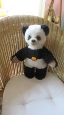 Steiff Panda Movi mit Schild