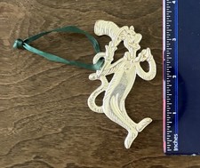2003 official movie merchandise silver-plated Dr Seuss Cat In The Hat ornament
