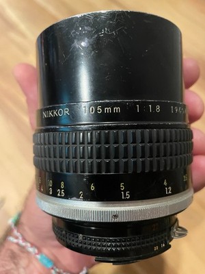 Nikon NIKKOR 105mm f/1.8 AI-S Manual Focus Lens
