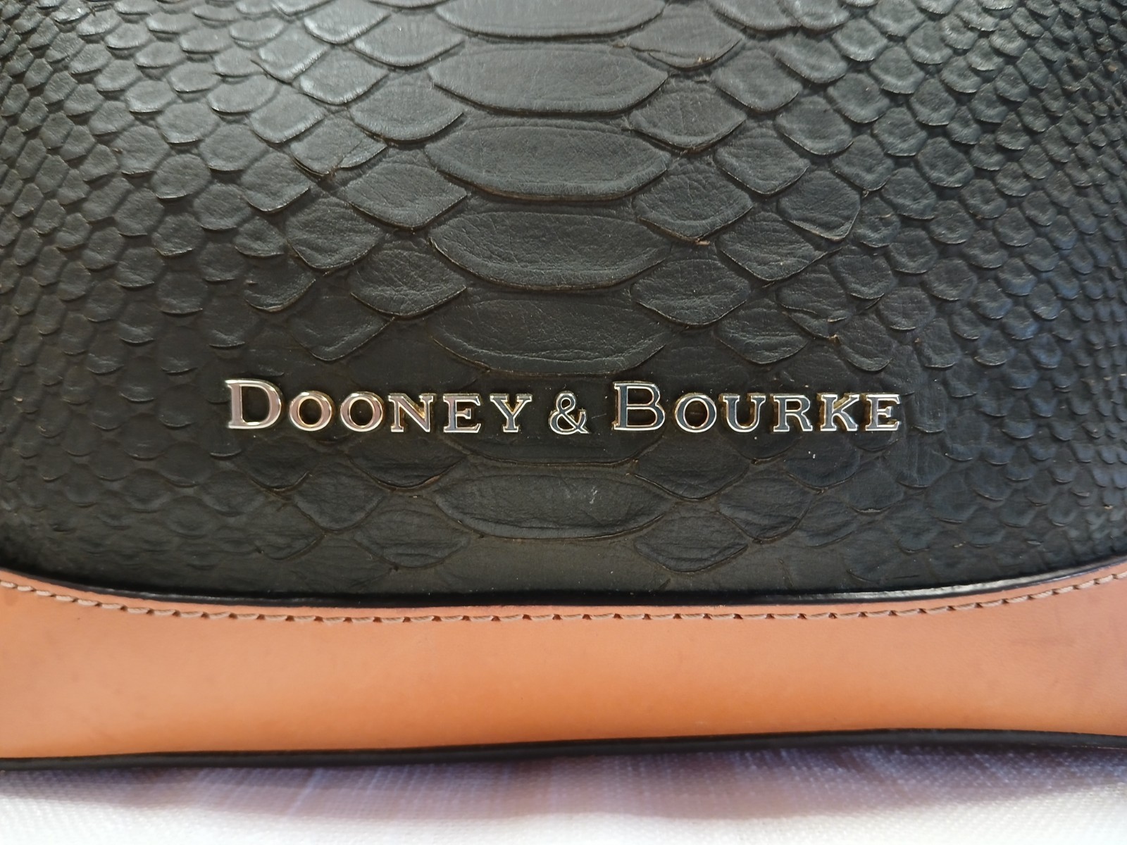 Dooney And Bourke Python Medium  Handbag - image 2