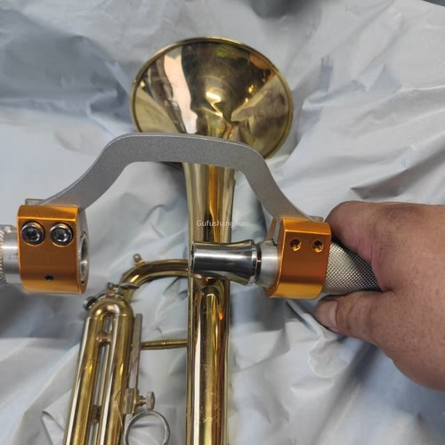 Saxophone Trumpet Flute Horn Tuba Repair Tool Kit Part - Hand Roller w/ 3 Heads - Picture 4 of 7