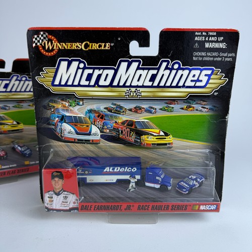 WC Micro Machines Dale Earnhardt Hauler Series AND Jeff Gordon Green Flag Series - Picture 2 of 9