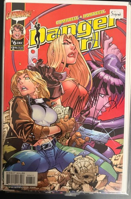 #ad Danger Girl #6 signed by J. Scott Campbell no COA $27.00