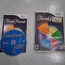 Trivial Pursuit Nintendo Wii CIB EA Game Complete In Box Manual Tested & Working