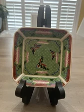 Vintage Cloisonne Takahashi Trinket Dish Made In Japan 1981