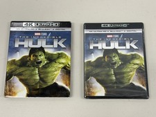 The Incredible Hulk 2008 4K Ultra HD Blu-ray US Release w/RARE SLIPCOVER