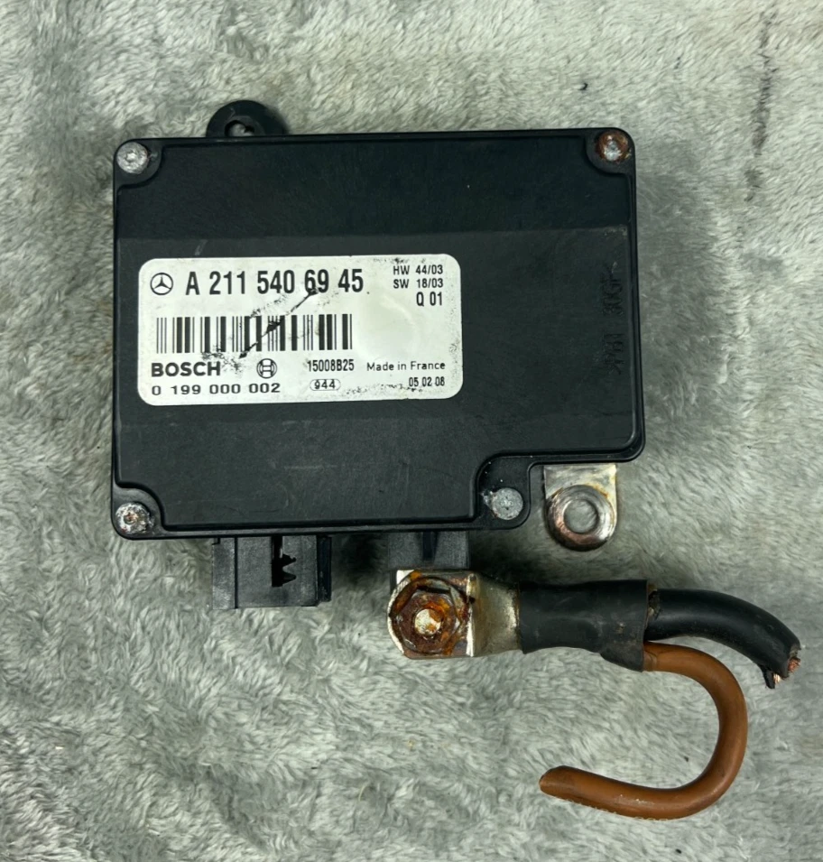 03-09 Módulo de carga de control de batería de maletero Mercedes-Benz W211 CLS500 E350 E500 FABRICANTE DE EQUIPOS ORIGINALES Foto 3 de 4