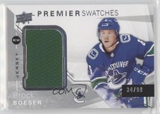 2018-19 Upper Deck Premier Premier Swatches 34/99 Brock Boeser #PS-BO 6kg