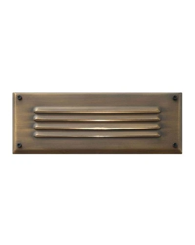 Hinkley Lighting 1594-LL 12v 1.5w 2.5VA  9"W Outdoor Louvered - Bronze - Picture 1 of 4