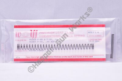 Wolff Ruger P85/P89/P90 9mm & .45 ACP Recoil Spring 14 lb 45714