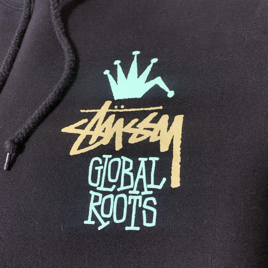 Stussy Hoodie S ブラウン Stussy Solid Stock Link Brown Hoodie