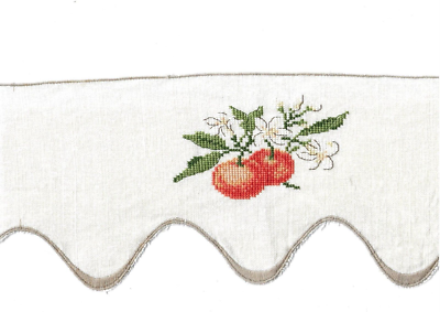 Broderie Point De Croix Terminée – Fait Main, Unique Et Prête à Encadrer