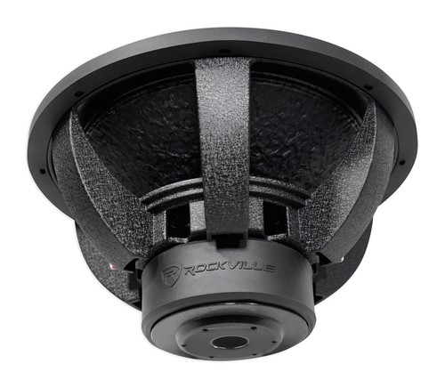 (2) Rockville W15K6D4 V2 15" 8000w Car Audio Subwoofers+Sealed Sub Box Enclosure - Picture 6 of 11