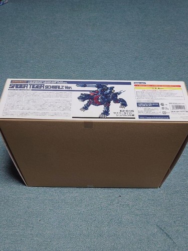 Kotobukiya ZOIDS EZ-016 SABER TIGER SCHWALZ Ver. 1/72 Plastic Model Kit Japan - Picture 23 of 24