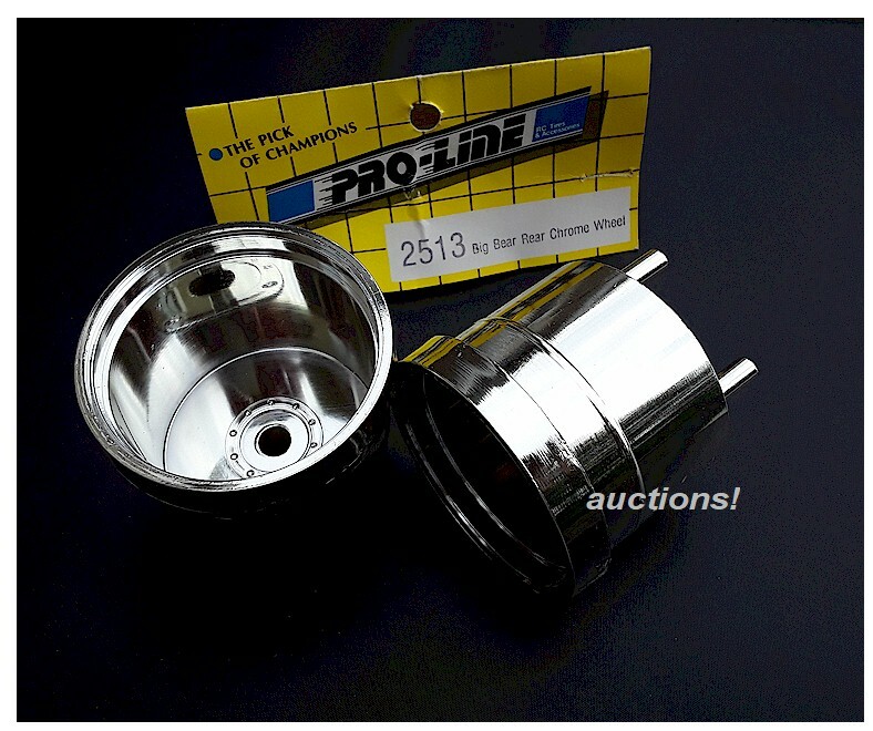 Pro-line Marui Big Bear Chrome Rear Wheels 1pr Old Stock New