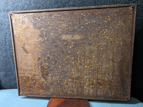 Metal Wall Sign "Candy Apple" 11" x 15" - Picture 9 of 10