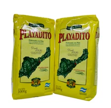Yerba Mate Playadito - 2.2 LB /1kg / (Pack of 2)