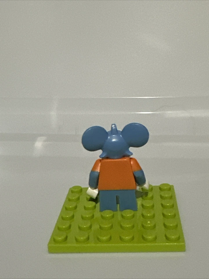 LEGO Minifigure - The Simpsons - ITCHY with Club - Mint Minifig Mini Figure - image 2 of 3