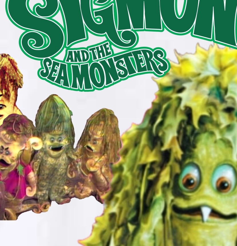 SIGMUND AND THE SEA MONSTERS SID MARTY KROFFT SUPERSTARS T-SHIRT