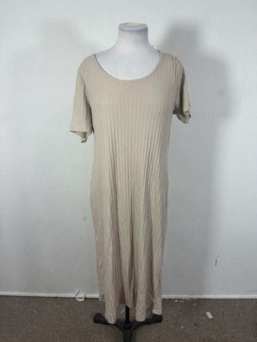 Primark Women’s Beige Colored Short Sleeve Dress Size XL