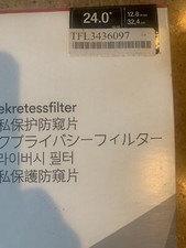 3M Widescreen Black Privacy Filter 24"- PF24.0W 