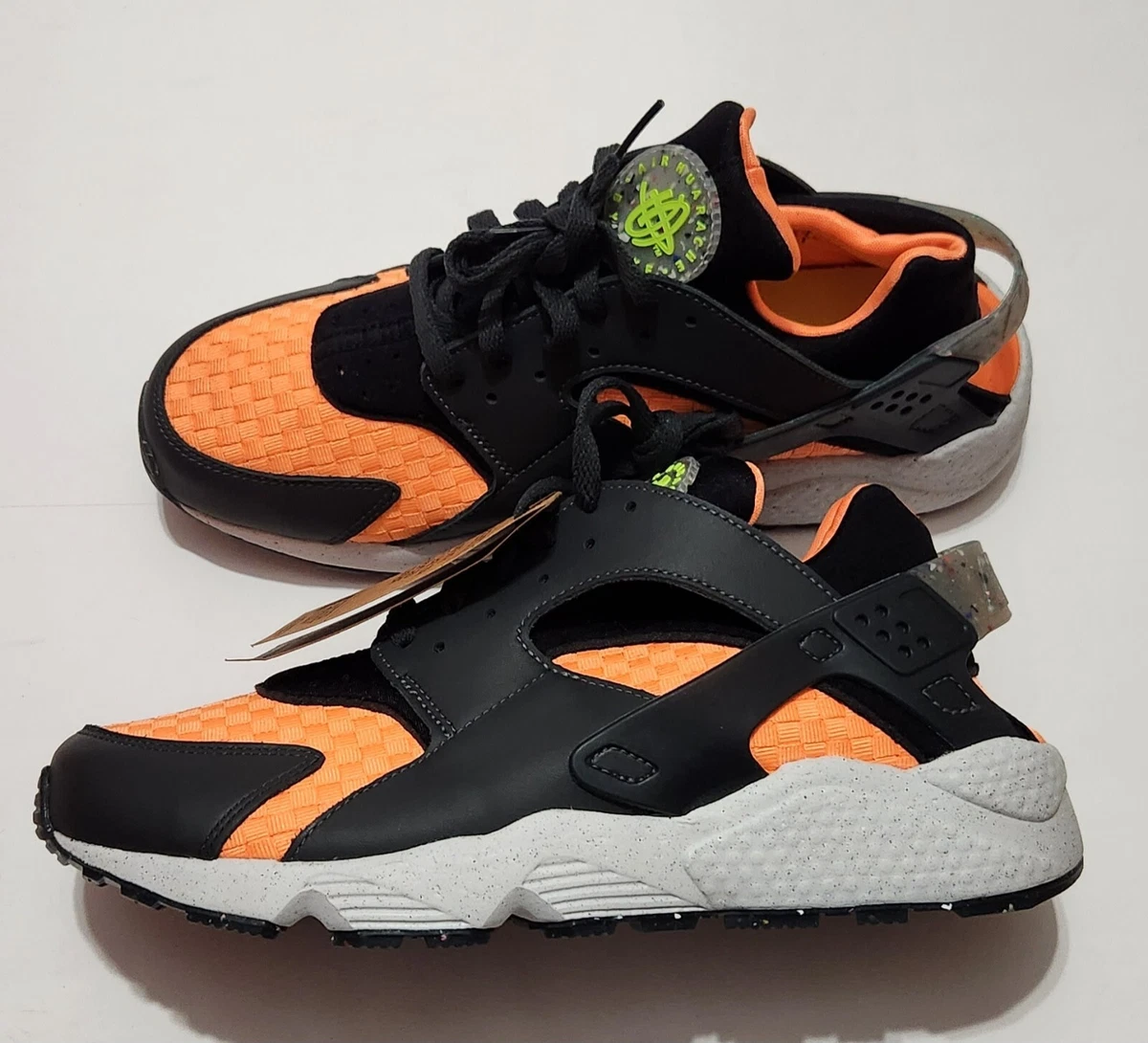 Air huarache run sales mid mens orange