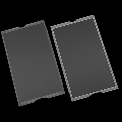 For PSP 1000 2000 3000 Screen Glass Plastic Mirror Screen Lens Protective Co FL2