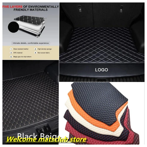 Alfombrillas para maletero de coche aptas para Jaguar todos los modelos forro automático alfombras personalizadas impermeables - Imagen 7 de 24