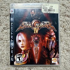 Soul Calibur IV Playstation 3 PS3 PREOWNED COMPLETE CIB