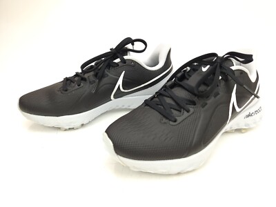 Nike React Infinity Pro Golf Shoe for Men, Size 6 US - White/Black