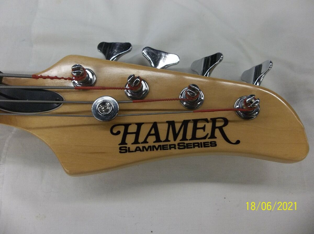 Very Cool RARE Hamer Slammer Series 4 STRING Bass guitar Very Cool RARE Hamer Slammer Series 4 STRING Bass guitar