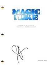 Adam Rodriguez Signed Autograph Magic Mike Full Movie Script Screenplay