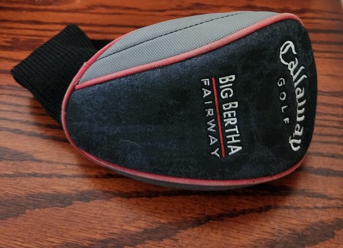 Callaway Big Bertha Fairway Head Cover Blue Gray Red 3