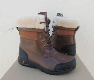 UGG BUTTE II WATERPROOF LEATHER SNOW BOOTS, YOUTH 5 FITS  display picture 2
