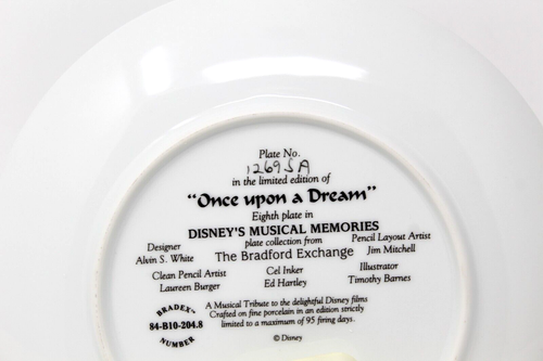 Disney Bradford Exchange "Sleeping Beauty" Musical Plate - Picture 10 of 11