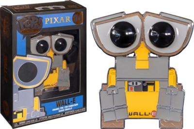 FUNKO POP! PIXAR - WALL-E #01 GROSSE EMAILLE ANSTECKNADEL NEU