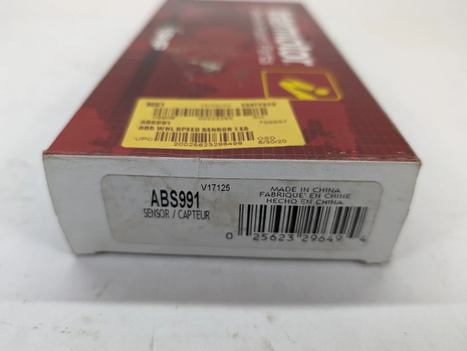 Sensor de velocidad de rueda ABS ABS991 / ALS881 se adapta a 02-05 Kia Sedona Foto 3 de 3