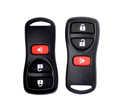 Pair OEM Nissan Keyless Remote Entry Fobs - CWTWB1U415, 28268-ZT03A - Tested, Batteries Included-787452