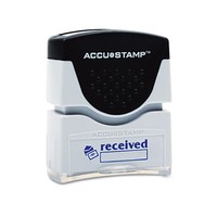 Abilityone Program Accustamp Pre-inked Message Stamp Received Blue 2074226 on sale Abilityone Program Accustamp Pre-inked Message Stamp Received Blue 2074226 on sale