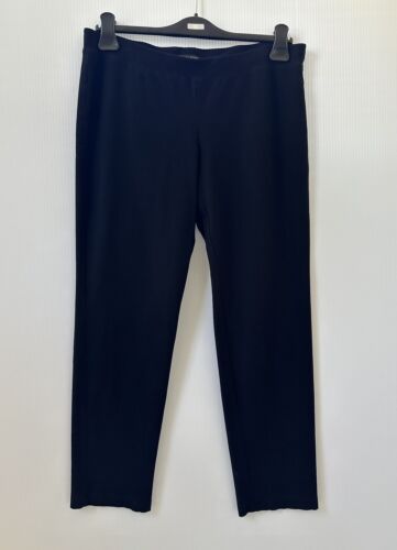 Eileen Fisher Pants Size M RN78121/CA#34460 Black Pull on | eBay